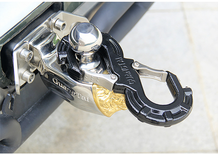 Car SUV off-Road Fast Glue Sleepy Rescue Shackle S Hook Trailer Rope Accessories High Strength Shepherd Modified Hook
