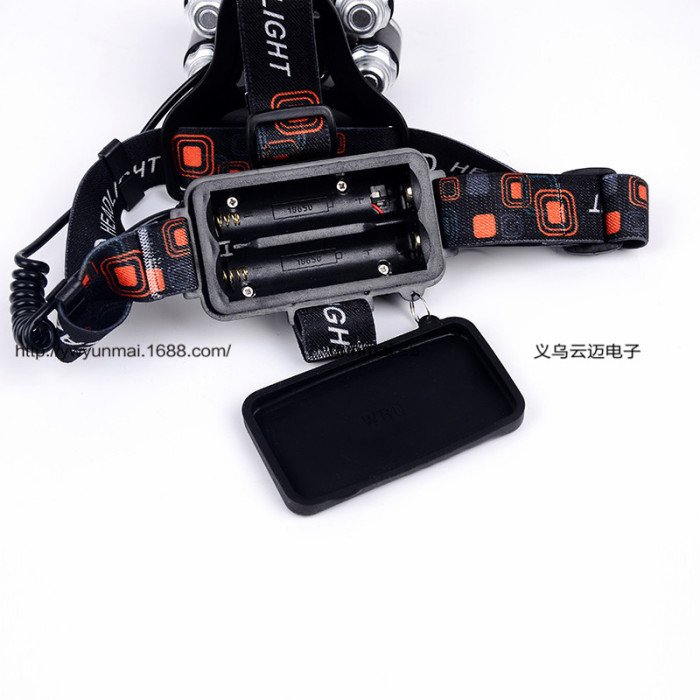 Wholesale 5LED headlamps T6 light headlights charge aircraft lights head lights fishing lights miner's lamp Wholesale 5LED headlamps T6 light headlights charge aircraft lights head lights fishing lights miner's lamp
