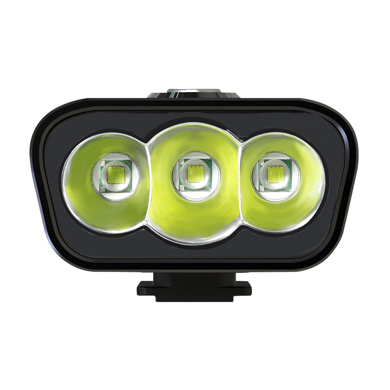 Light Bx2 Mountain Bike Light T6 Flashlight Night Riding Super Bright Headlights Rechargeable Glare Riding Equipment