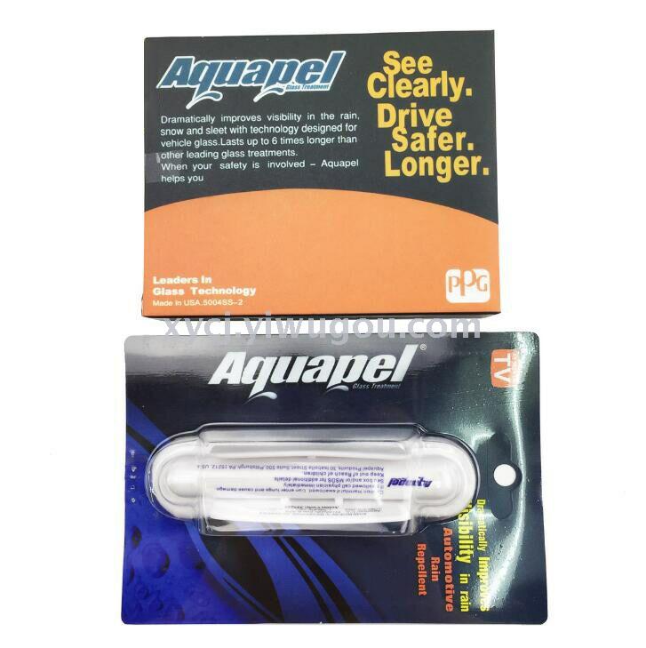 AQUAPEL rain enemy, car invisible windshield wiper, drencher.