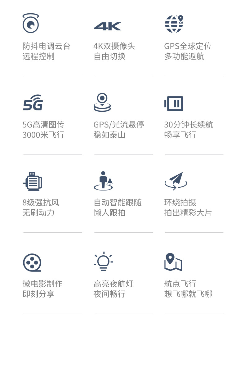 Electrical Adjustment 6K Aerial Photography Brushless Motor GPS UAV Long Endurance RemoteControl FourAxis Aircraft