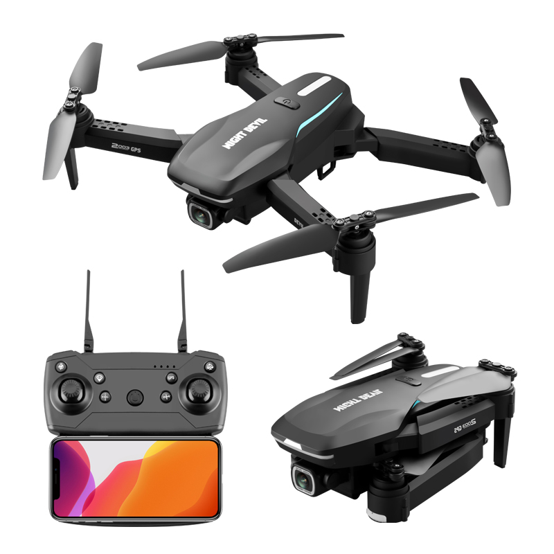 Drone with HD Camera and GPS 4k HD RC Foldable Drone toy