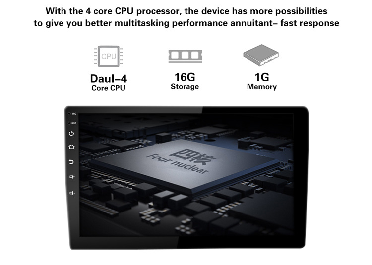 Applicable to Overseas 10-13 Toyota Prado Navigator GPS Android Large Screen Reversing Image All-in-One Machine MP5