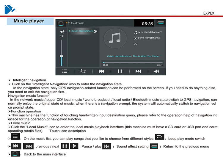 Applicable to Overseas 10-13 Toyota Prado Navigator GPS Android Large Screen Reversing Image All-in-One Machine MP5