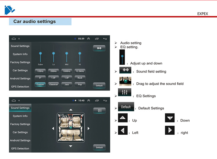 Applicable to Overseas 10-13 Toyota Prado Navigator GPS Android Large Screen Reversing Image All-in-One Machine MP5