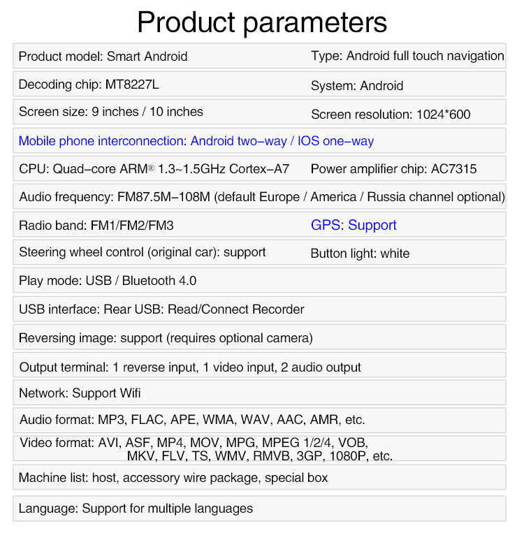 Applicable to Overseas 10-13 Toyota Prado Navigator GPS Android Large Screen Reversing Image All-in-One Machine MP5