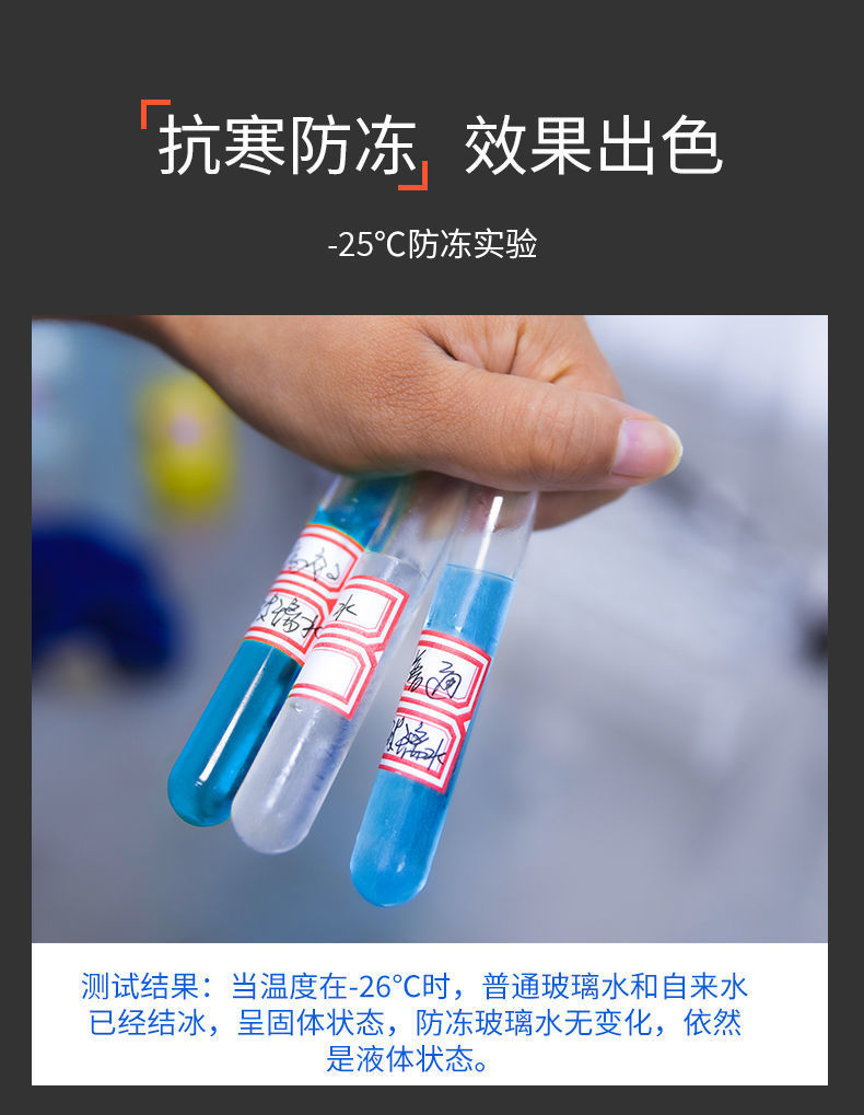 Free Shipping Winter Car Windshield Washer Fluid Anti-Freezing Winter-25 -40-15 Degrees Four Seasons Universal Car Rain Wiper Rain