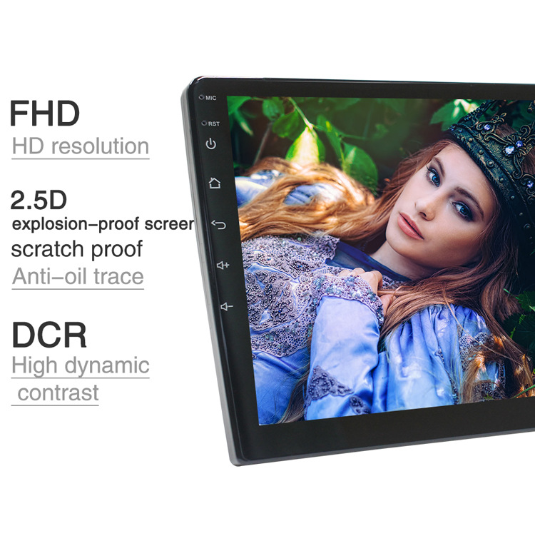 For Overseas 14-17 Paragraph Toyota Prado Navigator GPS Android Screen Reversing Video Analytics MP5