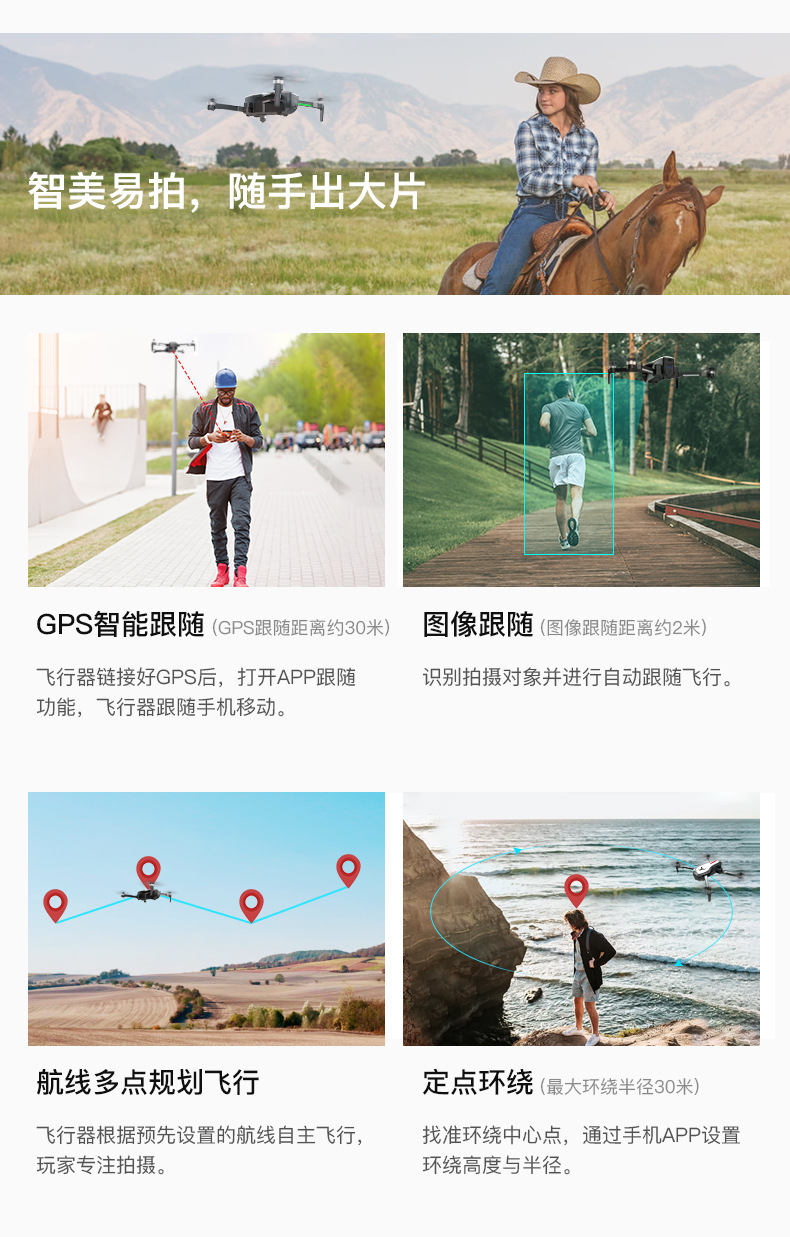 Sg906 GPS Brushless Folding UAV 5G Professional Anti-Shake 4K Ultra-Clear Aerial Photography Four-Axis Aircraft Drop