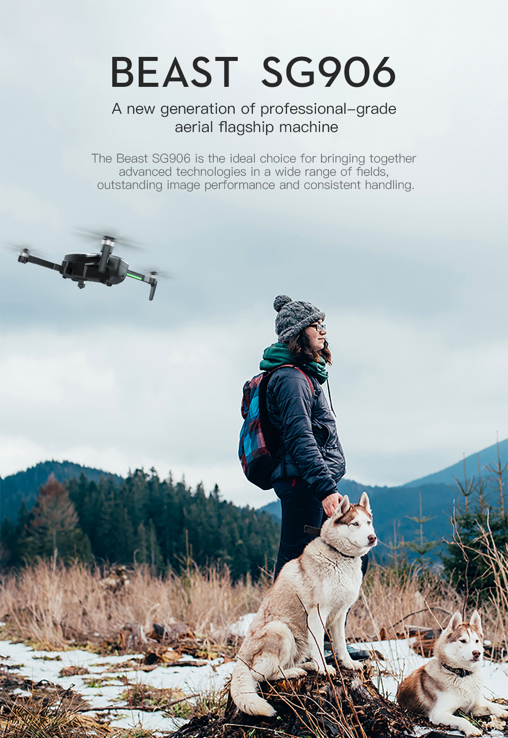 Sg906 GPS Brushless Folding UAV 5G Professional Anti-Shake 4K Ultra-Clear Aerial Photography Four-Axis Aircraft Drop