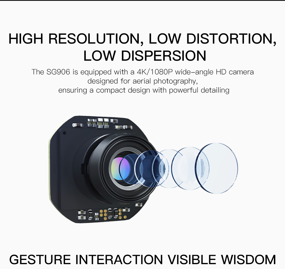 Sg906 GPS Brushless Folding UAV 5G Professional Anti-Shake 4K Ultra-Clear Aerial Photography Four-Axis Aircraft Drop