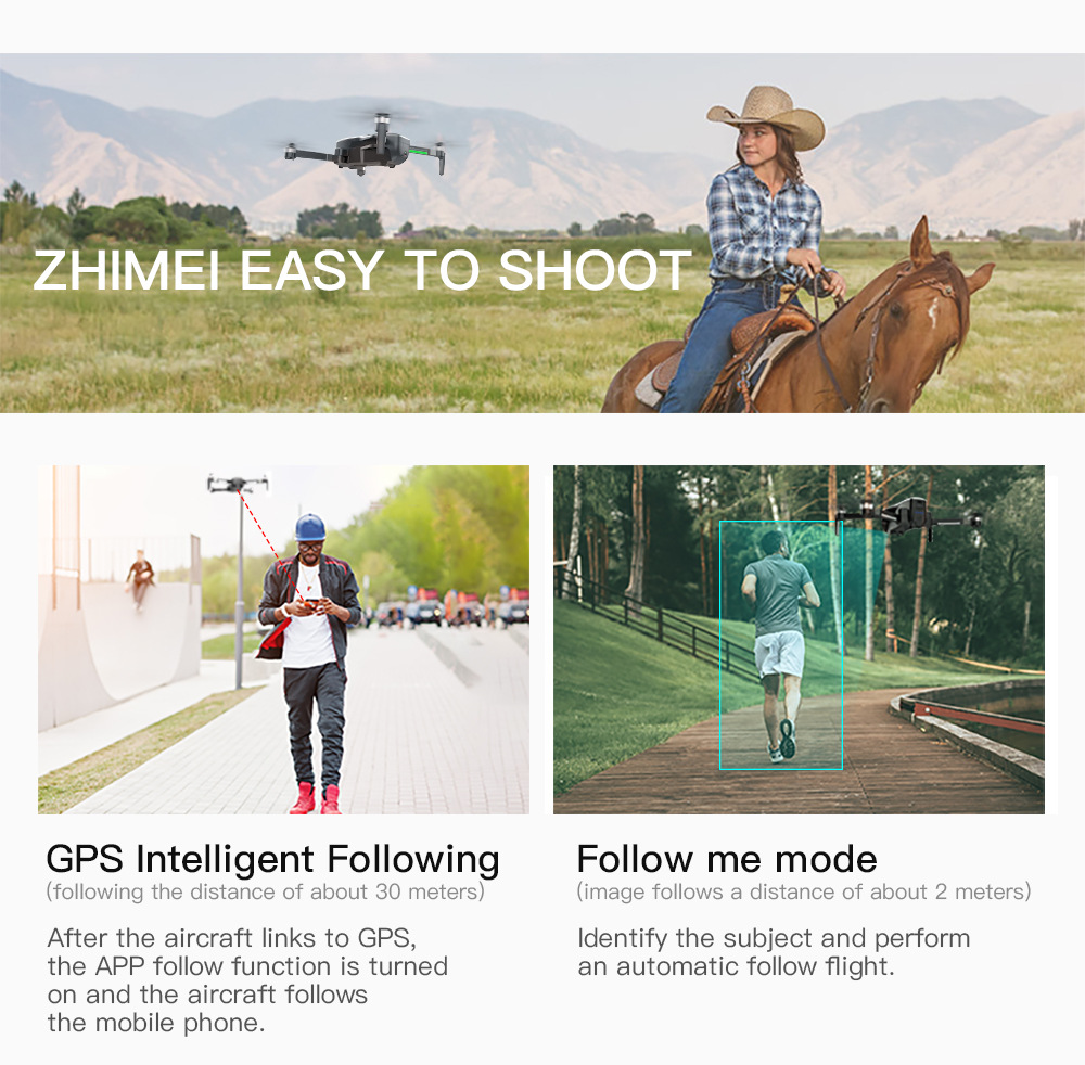 Sg906 GPS Brushless Folding UAV 5G Professional Anti-Shake 4K Ultra-Clear Aerial Photography Four-Axis Aircraft Drop