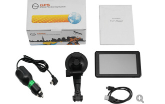 7Inch GPS Navigation 8G4G 128M Navigator GPS 7Inch HD Navigator 8G Support MultiLanguage