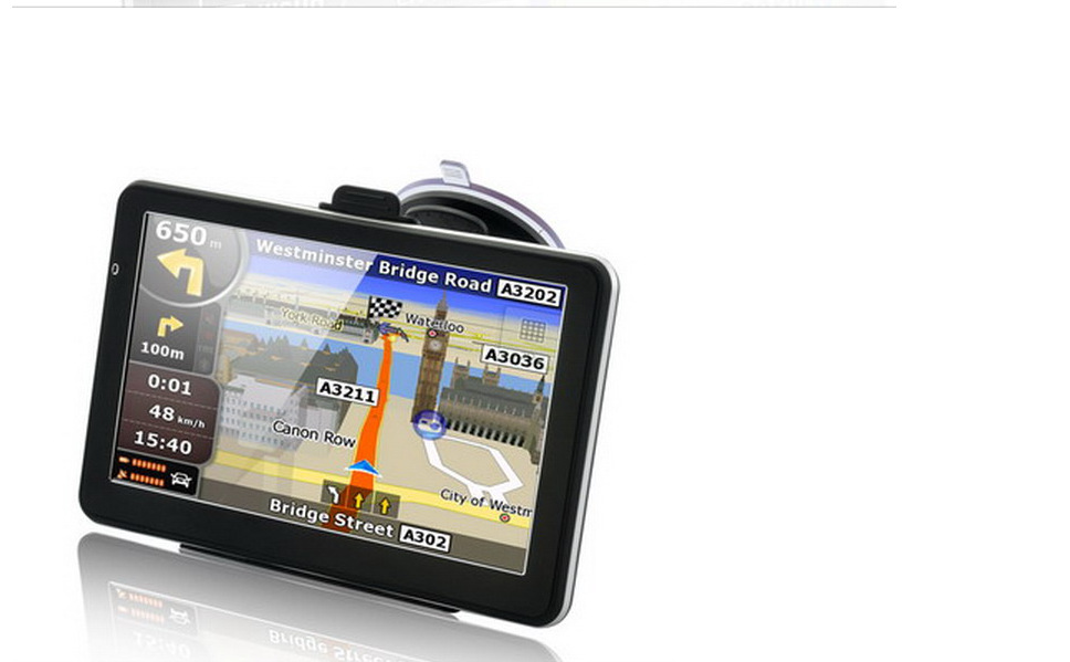 7Inch GPS Navigation 8G4G 128M Navigator GPS 7Inch HD Navigator 8G Support MultiLanguage