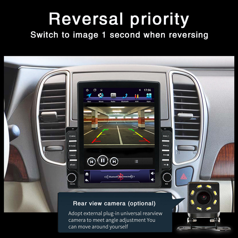 Car Modification Android Universal Machine Navigation Navigation All-in-One Machine MP5 In-Vehicle GPS9.7 2.5D