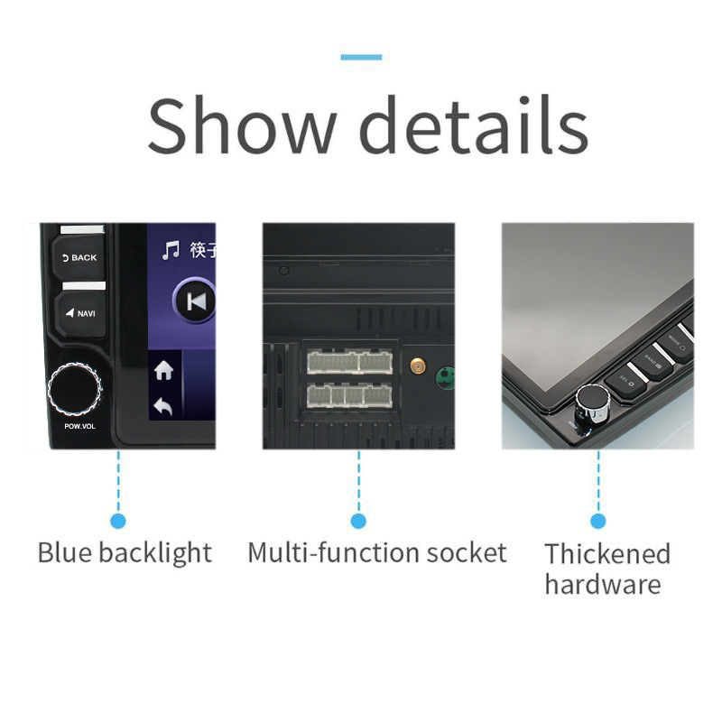 Car Modification Android Universal Machine Navigation Navigation All-in-One Machine MP5 In-Vehicle GPS9.7 2.5D