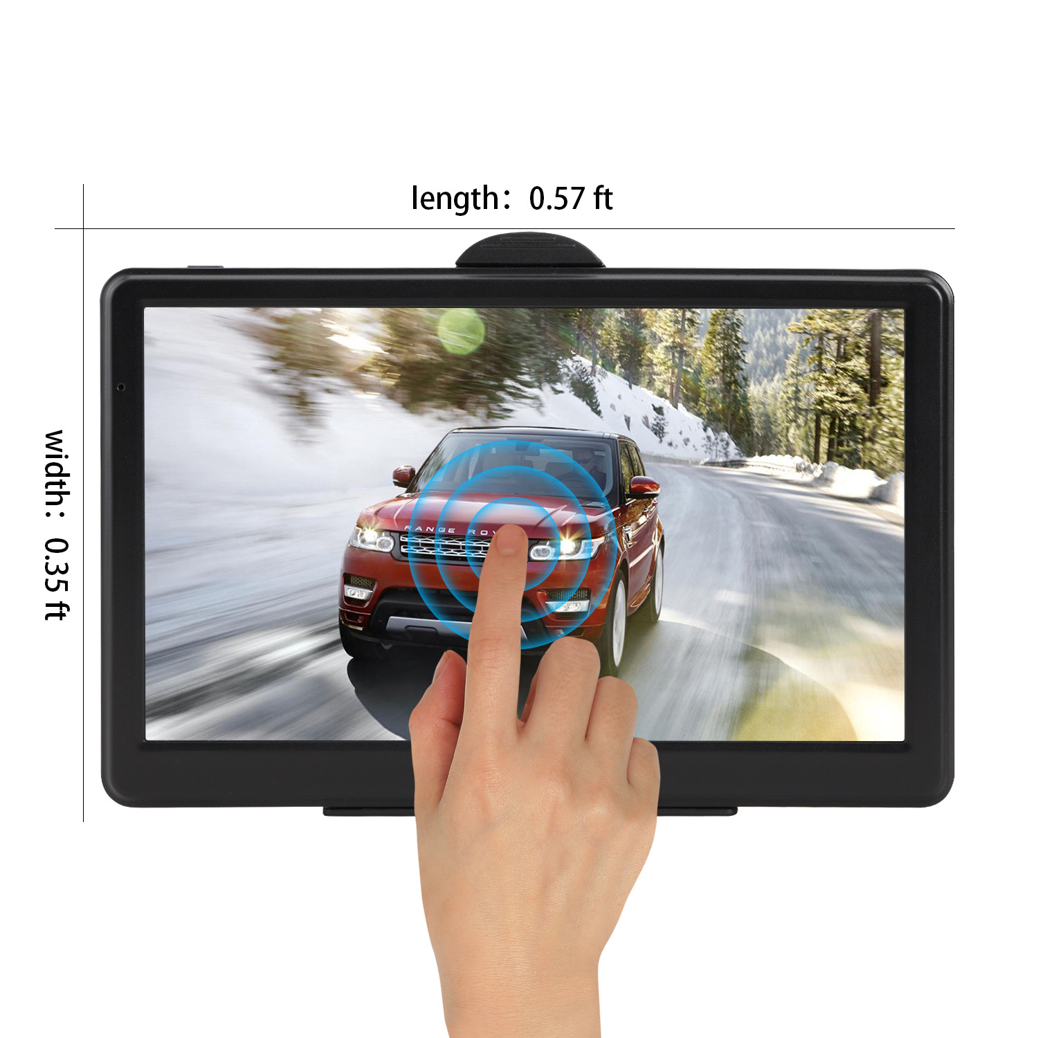 7-Inch GPS Navigator Car Vehicle-Mounted Portable Navigator Car Supplies Professional Export Cross-Border