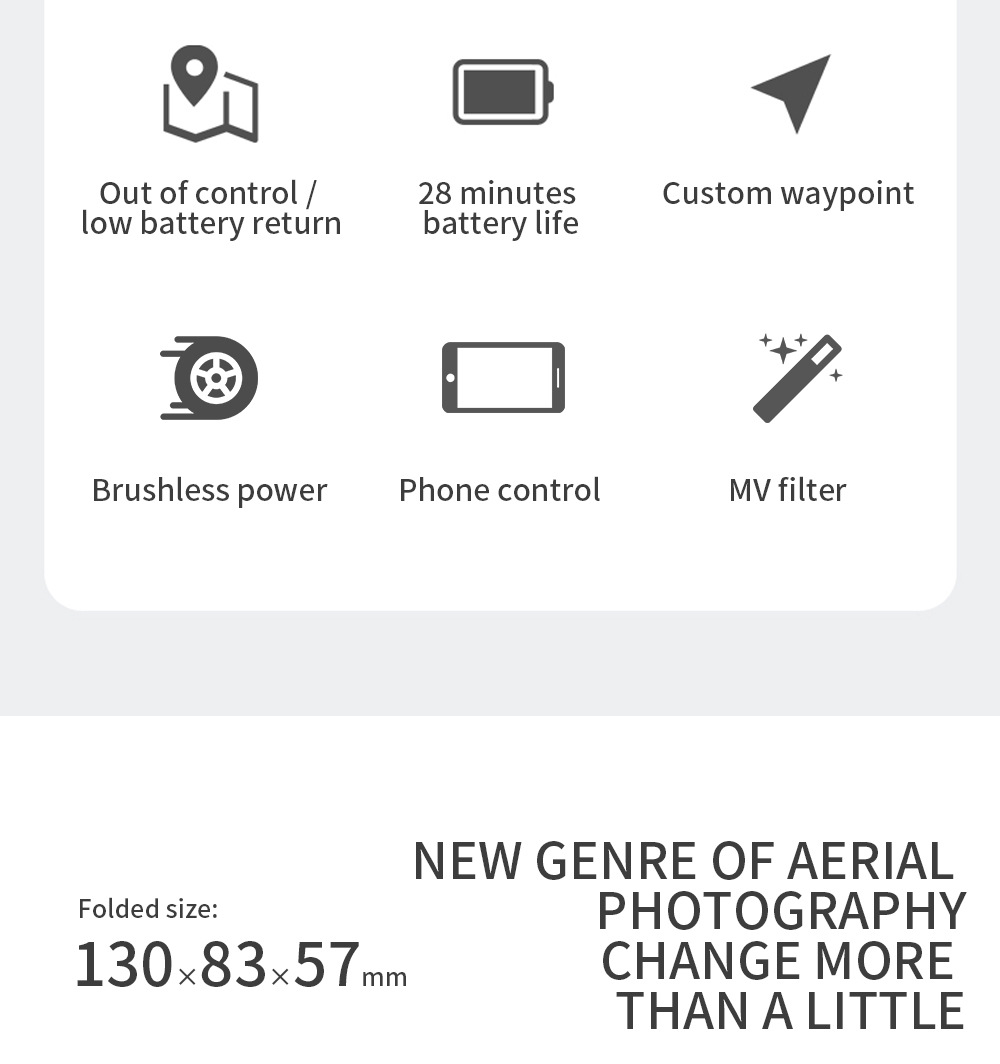 [ZLL Brand] Sg108 Brushless Folding GPS Unmanned Aircraft 4K HD Remote Control Aircraft 5G Four-Axis Aircraft