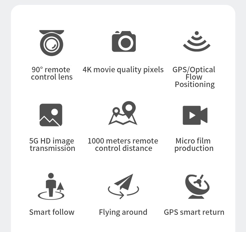 [ZLL Brand] Sg108 Brushless Folding GPS Unmanned Aircraft 4K HD Remote Control Aircraft 5G Four-Axis Aircraft