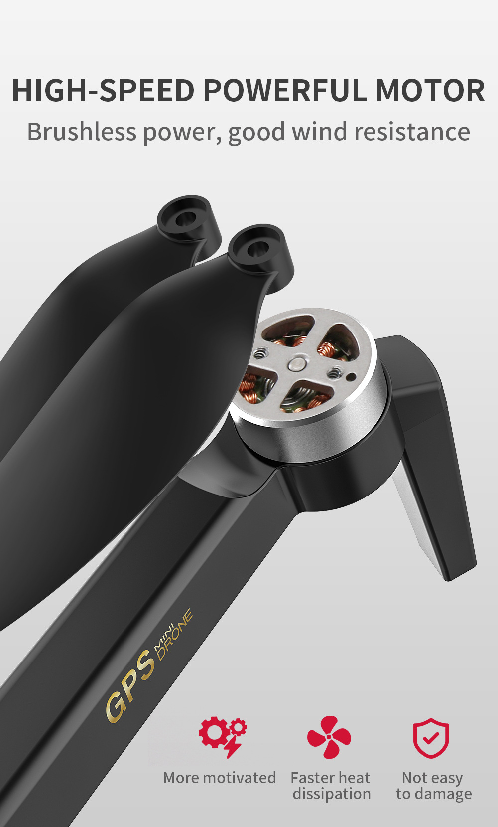 [ZLL Brand] Sg108 Brushless Folding GPS Unmanned Aircraft 4K HD Remote Control Aircraft 5G Four-Axis Aircraft