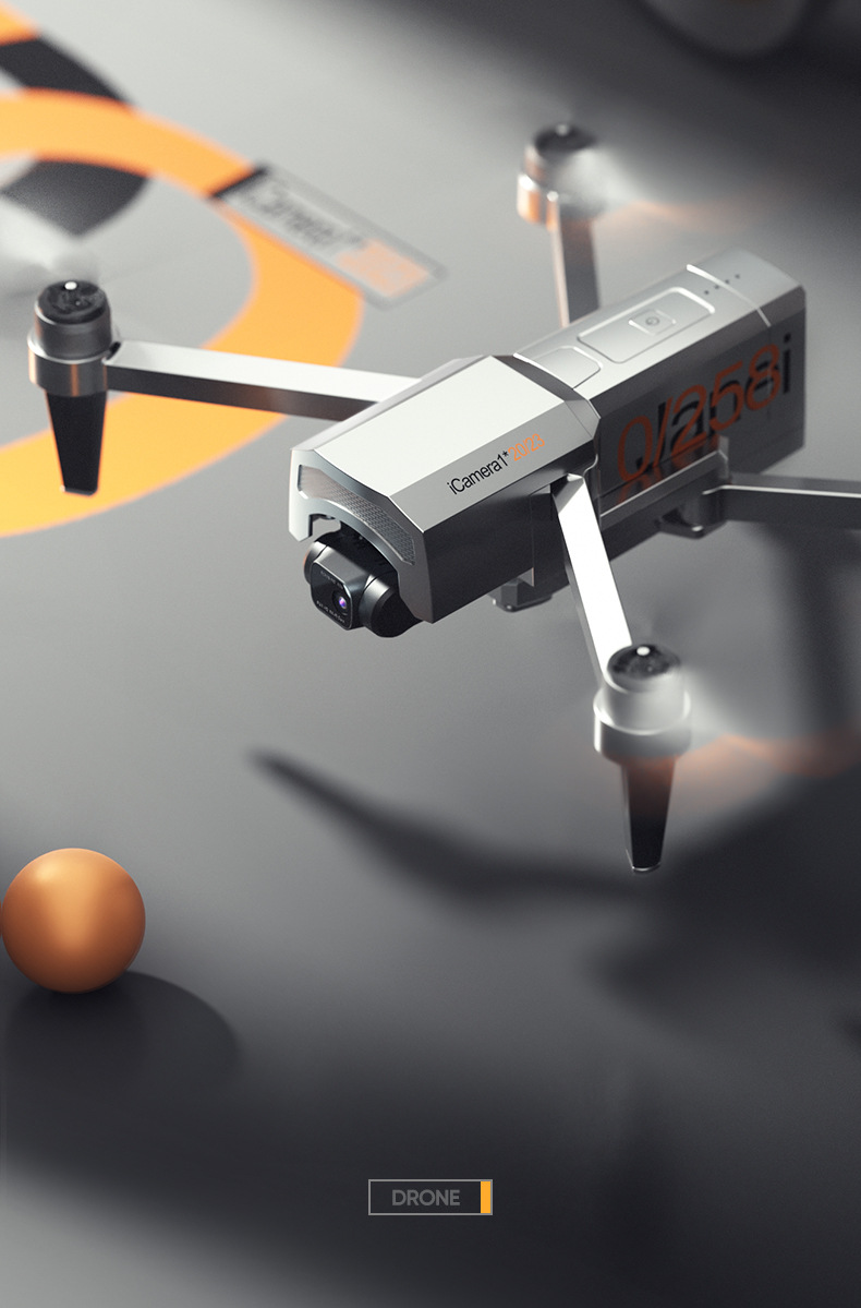 Aerial Vehicle) I1 GPS TwoAxis Brushless Mechanical SelfStable PTZ Long Battery Life Aircraft for Areal Photography