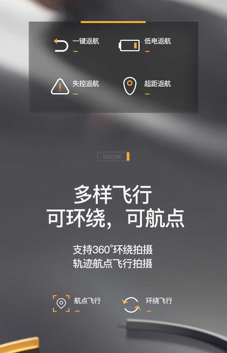 Aerial Vehicle) I1 GPS TwoAxis Brushless Mechanical SelfStable PTZ Long Battery Life Aircraft for Areal Photography