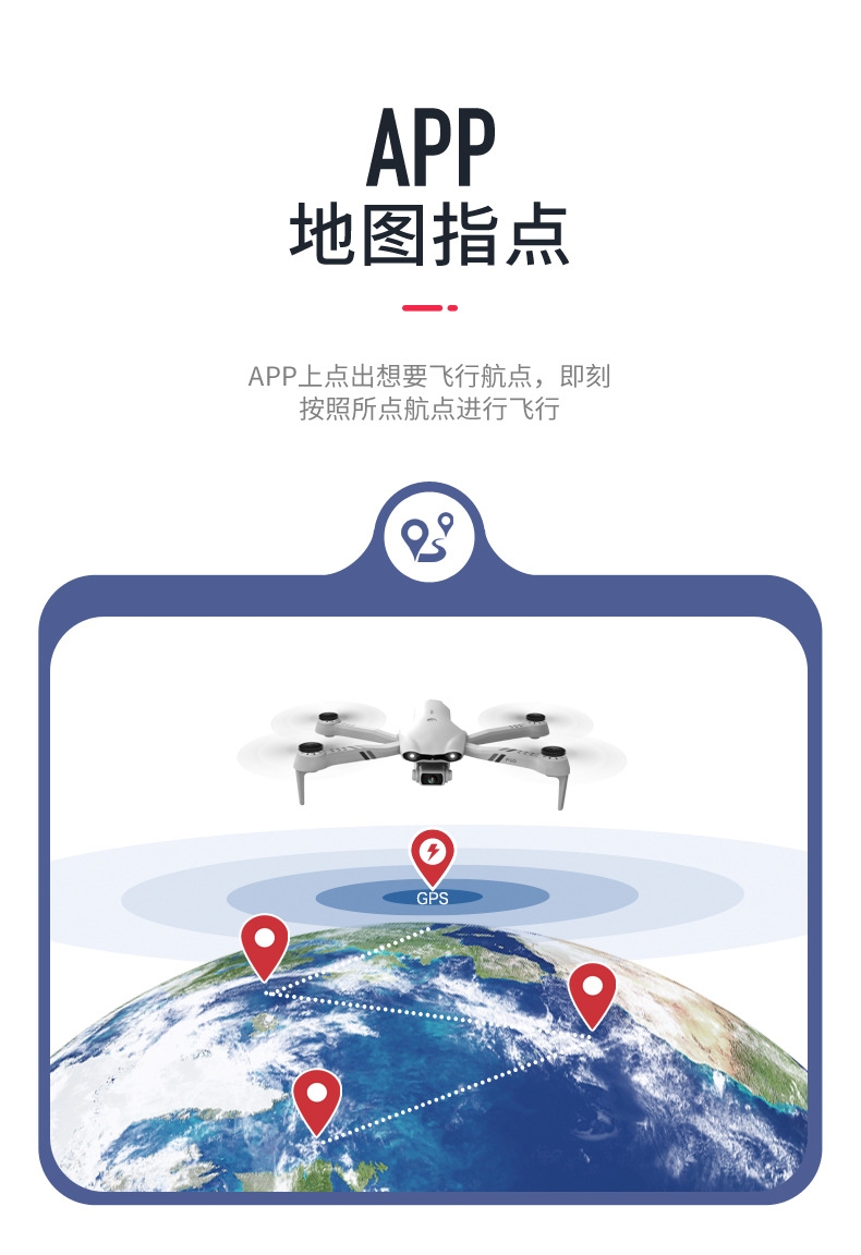 F10 Folding GPS UAV Aerial Photography Dual Intelligent Positioning Return Four-Axis Aircraft Professional Cross-Border Remote Control Aircraft