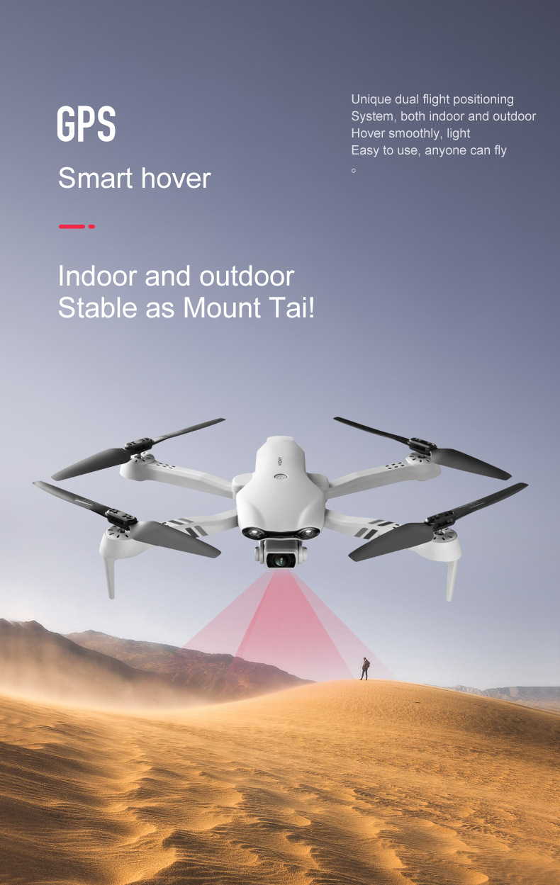 F10 Folding GPS UAV Aerial Photography Dual Intelligent Positioning Return Four-Axis Aircraft Professional Cross-Border Remote Control Aircraft