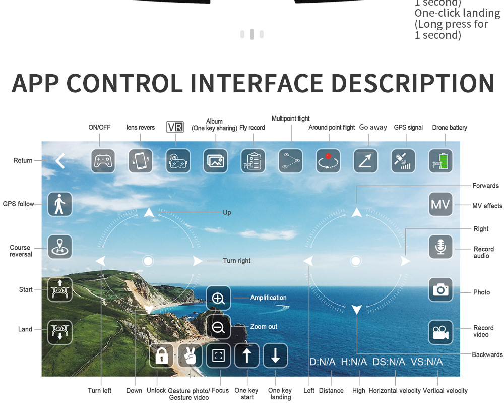 Que L106pro Folding UAV 5G HD Aerial Photography 4K Two-Axis EIS Anti-Shake PTZ GPs Four-Axis Aircraft