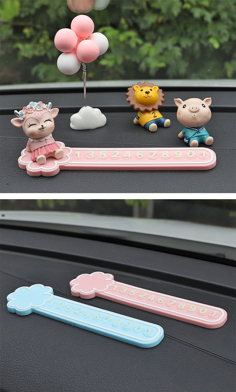 If Four-Leaf Clover Moves Car Mats Stop Sign Car Moving Phone Card Creative Decoration for Car Car Central Control Decoration If Four-Leaf Clover Moves Car Mats Stop Sign Car Moving Phone Card Creative Decoration for Car Car Central Control Decoration