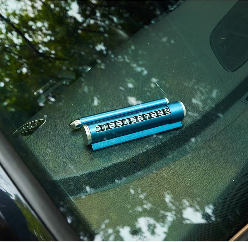 Stop Sign Safety Hammer Number Aromatherapy Mobile Phone Holder Parking Card Car Multifunction for Car Stop Sign Safety Hammer Number Aromatherapy Mobile Phone Holder Parking Card Car Multifunction for Car