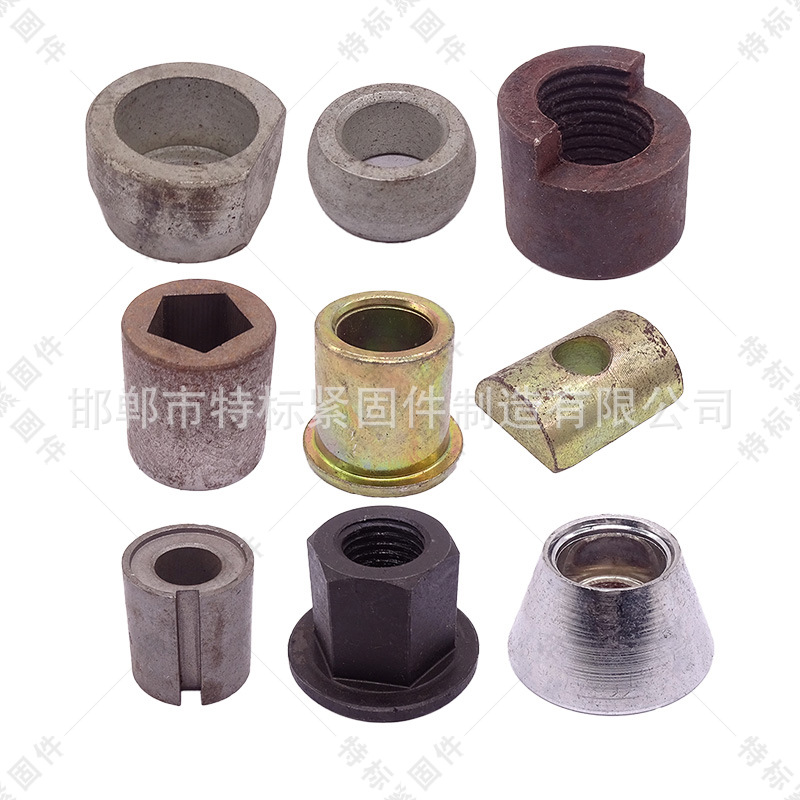 Factory Cold Heading Hot Special-Shaped Parts Non-Standard Special-Shaped Fasteners Alien Nut Special-Shaped Screw Lathe