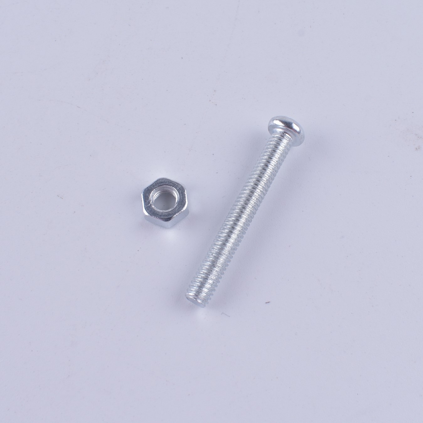Hardware fasteners blister pack 16pcs machine screw nut bushing M4*50