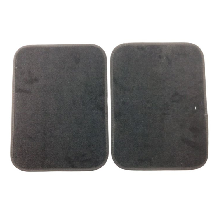 PVC Flocking Wire Loop Foot Mat Car Interior Design Supplies Embroidered Printed Logo Car Universal Foot Pad