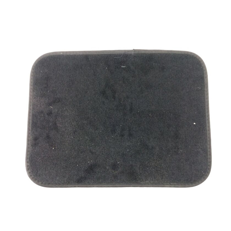PVC Flocking Wire Loop Foot Mat Car Interior Design Supplies Embroidered Printed Logo Car Universal Foot Pad