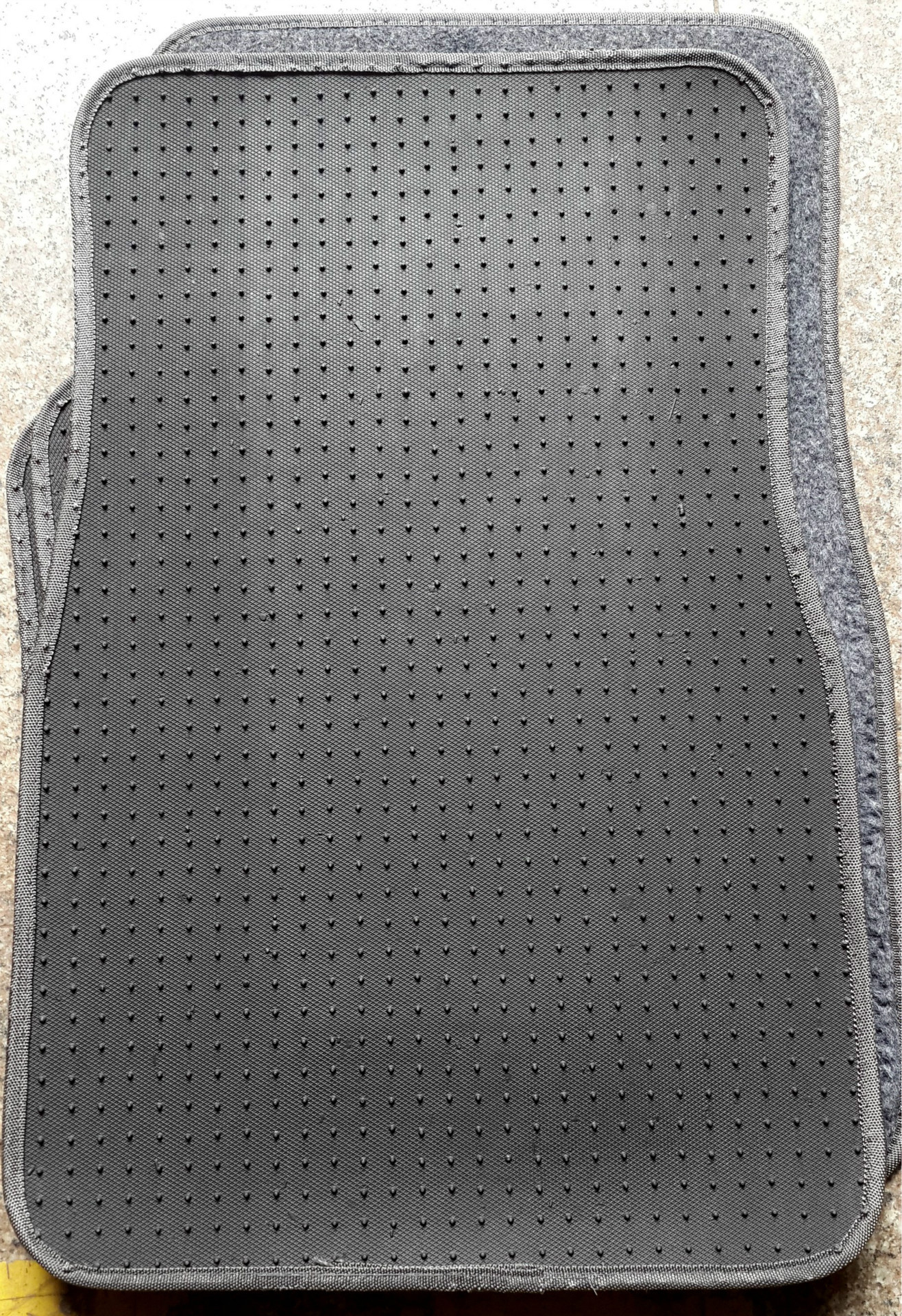 PVC Flocking Wire Loop Foot Mat Car Interior Design Supplies Embroidered Printed Logo Car Universal Foot Pad
