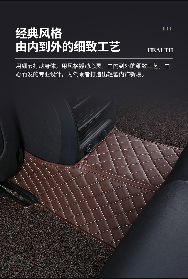Junchi Fully Surrounded Special Car Foot Mat PVC Loop Carpet Single Double-Layer Large Surrounded Interior Floor Mat Junchi Fully Surrounded Special Car Foot Mat PVC Loop Carpet Single Double-Layer Large Surrounded Interior Floor Mat