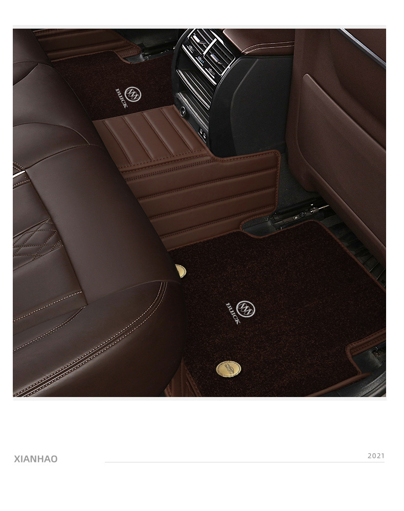 Buick LaCrosse Foot Mat 06 07 08 09 10 11 12 for Old Models Complete Collection Surrounded Car Foot Mat