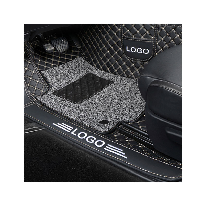 Wholesale for Foreign Trade Car Special General Form Quilted Foot Pad Right Rudder Automobile Carpet Mat Factory Supply