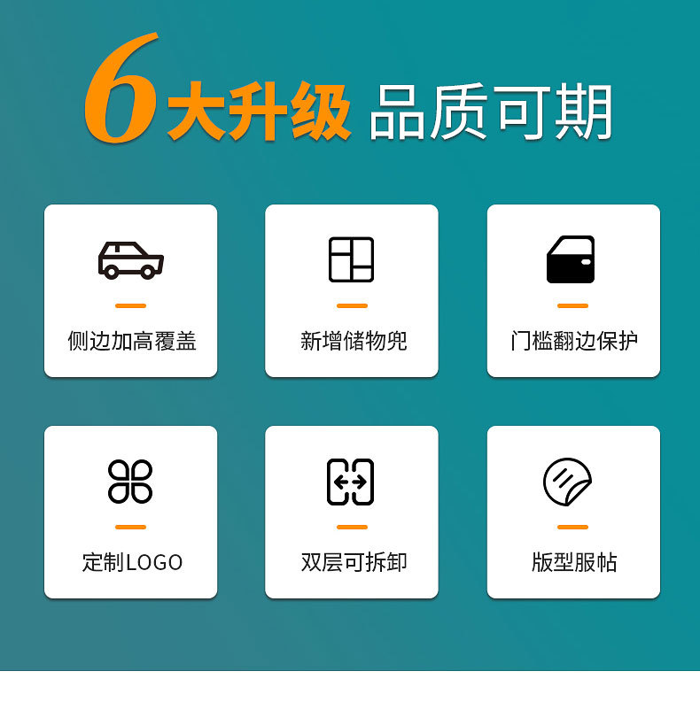 Wholesale for Foreign Trade Car Special General Form Quilted Foot Pad Right Rudder Automobile Carpet Mat Factory Supply