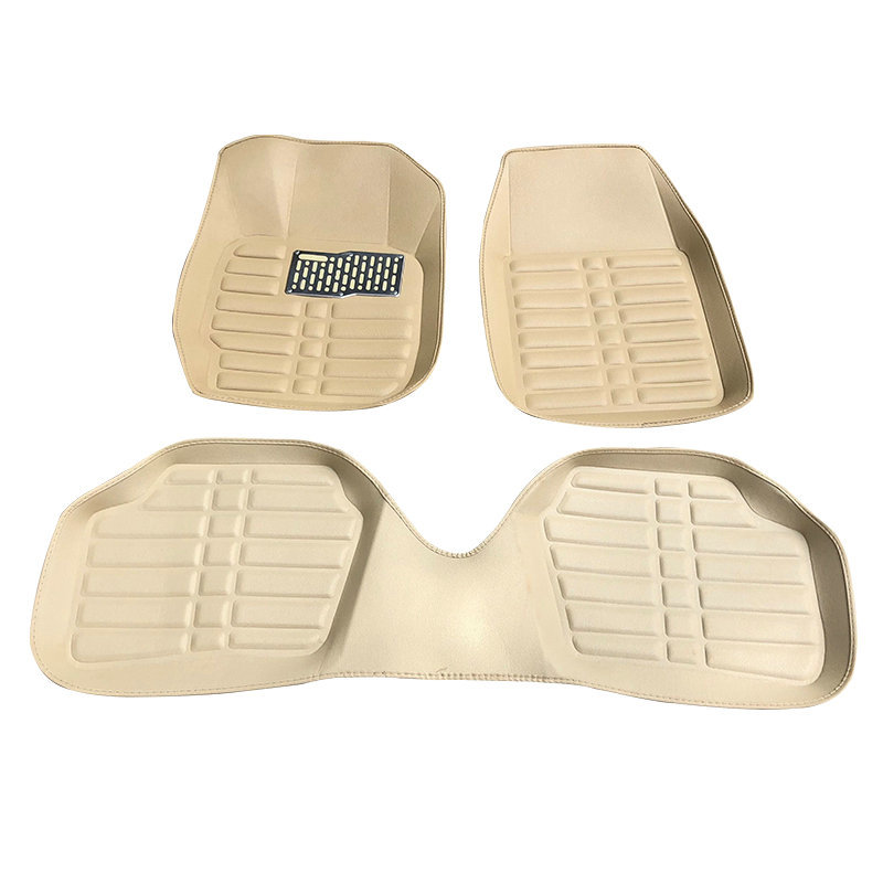 Car Foot Mat Five-Piece Set Indentation Leather Fully Surrounded Car Foot Mat