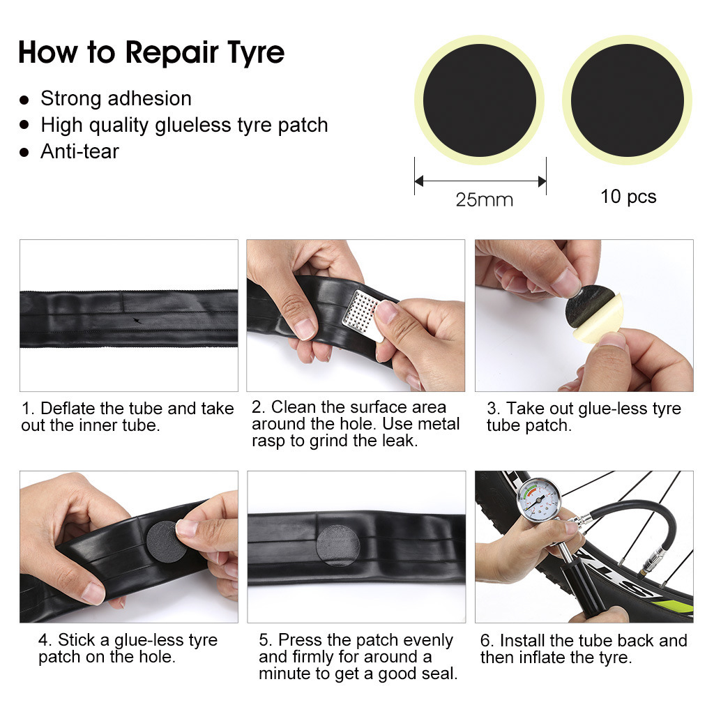 Portable High Pressure Tire Pump Bike Pump Mountain Bike American French Valve Pump Mini Inflator Tire Repair