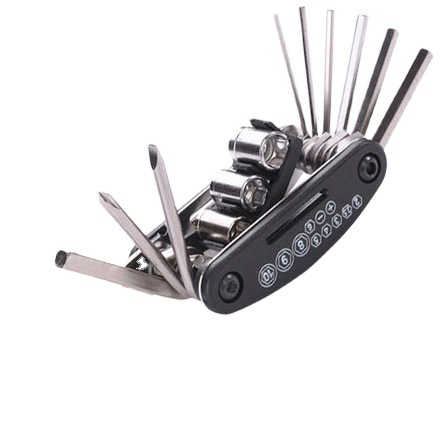 Bicycle Repair Combination Tire Repair Kit Mountain Highway Bicycle Multifunctional Folding Repair Tire Repair Spanner Set