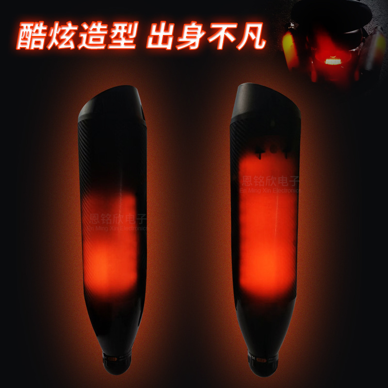 Hot Sale Exhaust Pipe Fire Dragon Audio Sound System of Motorbike Battery Car Waterproof Bluetooth Audio with Analog Sound