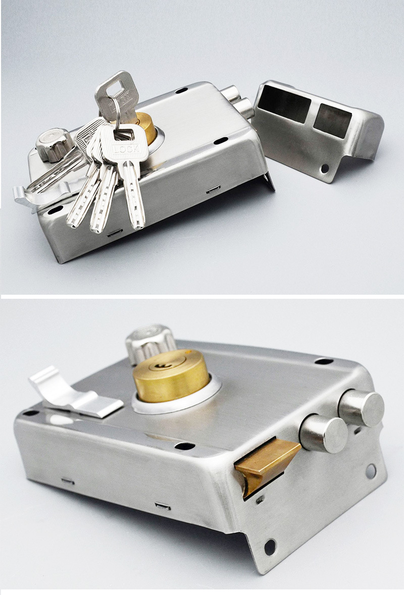 Old-Fashioned Anti-Theft Door Lock Rental House Bedroom Door Lock Stainless Steel Door Iron Door Lock Wholesale Universal Exterior Door Lock Old-Fashioned Anti-Theft Door Lock Rental House Bedroom Door Lock Stainless Steel Door Iron Door Lock Wholesale Universal Exterior Door Lock