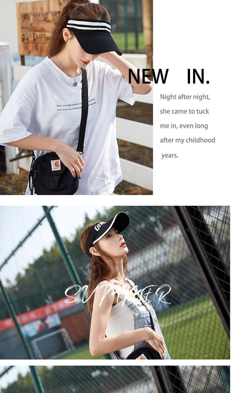 Topless Hat Women's Sports Summer Outdoor Running Baseball Cap Sweat-Absorbent Sun Hat Women's Sun Protection Korean Style Peaked Sun Hat Topless Hat Women's Sports Summer Outdoor Running Baseball Cap Sweat-Absorbent Sun Hat Women's Sun Protection Korean Style Peaked Sun Hat