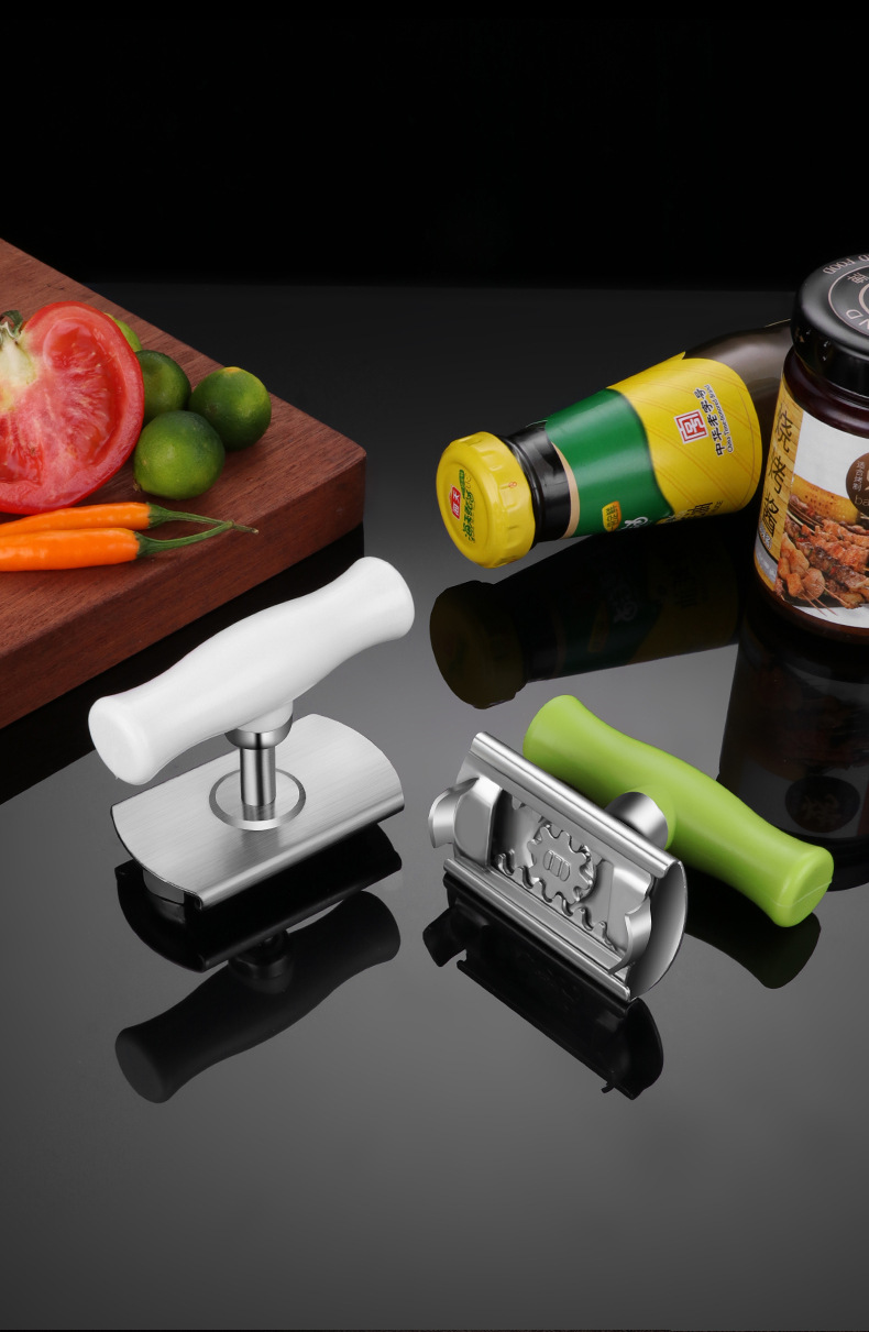 Stainless Steel Labor-Saving Lid Twisting Artifact Can Openers Manual Bottle Opener Can Lid Opener Bottle Cap Opener Bottle Opener
