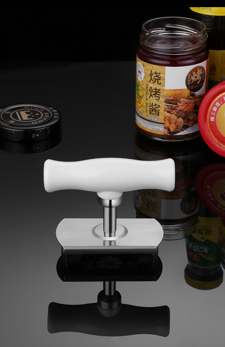 Stainless Steel Labor-Saving Lid Twisting Artifact Can Openers Manual Bottle Opener Can Lid Opener Bottle Cap Opener Bottle Opener