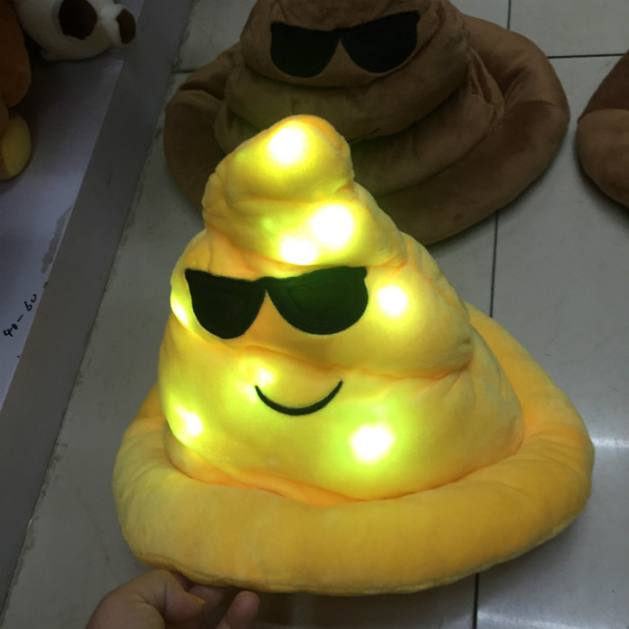 Emoji luminous cap hat new hat poo face Emoji luminous cap hat new hat poo face