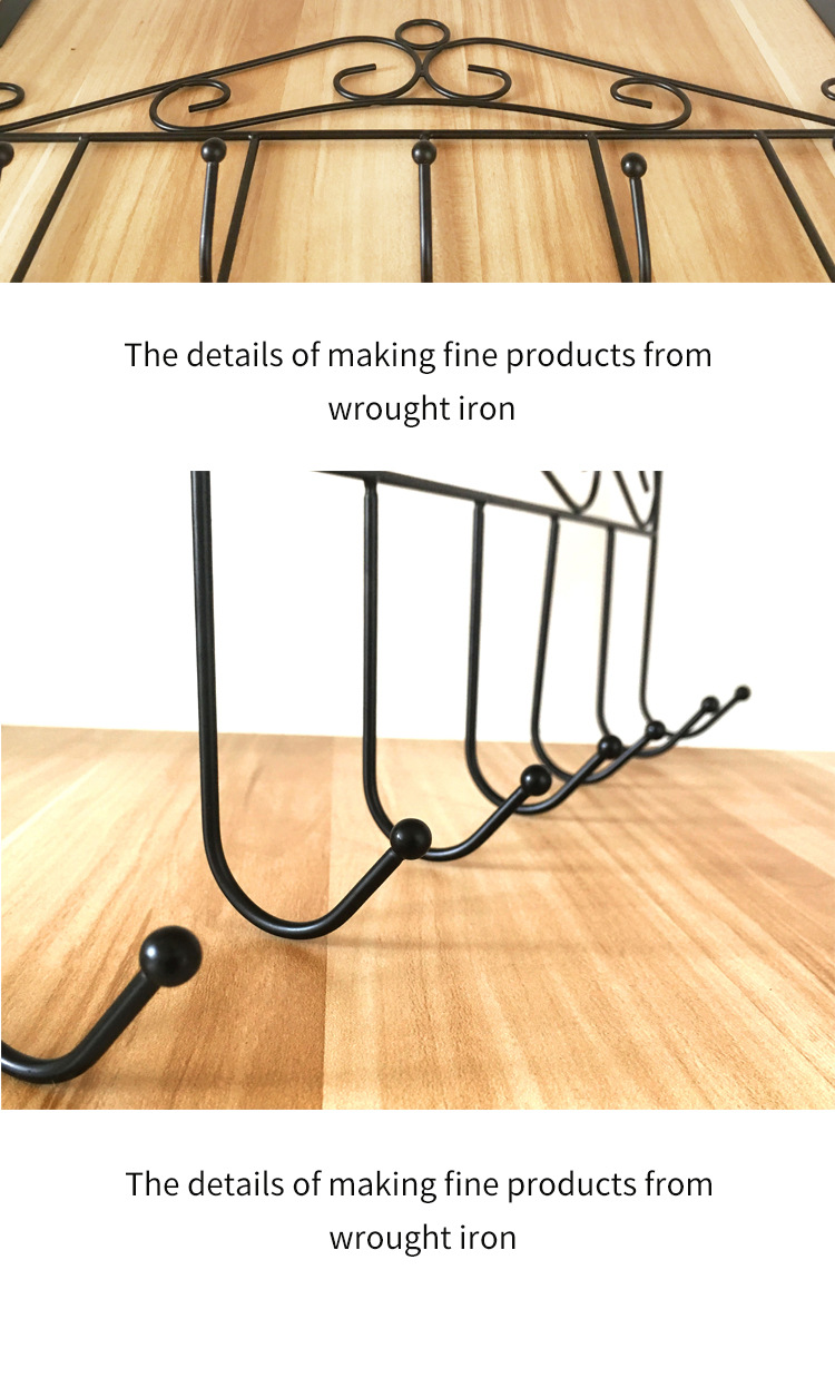 Ri Pai Home Iron Door Hook Storage Rack Wall Hanger Punch Free Door Hanging Rack Clothes Coat and Cap Hook Rack Ri Pai Home Iron Door Hook Storage Rack Wall Hanger Punch Free Door Hanging Rack Clothes Coat and Cap Hook Rack